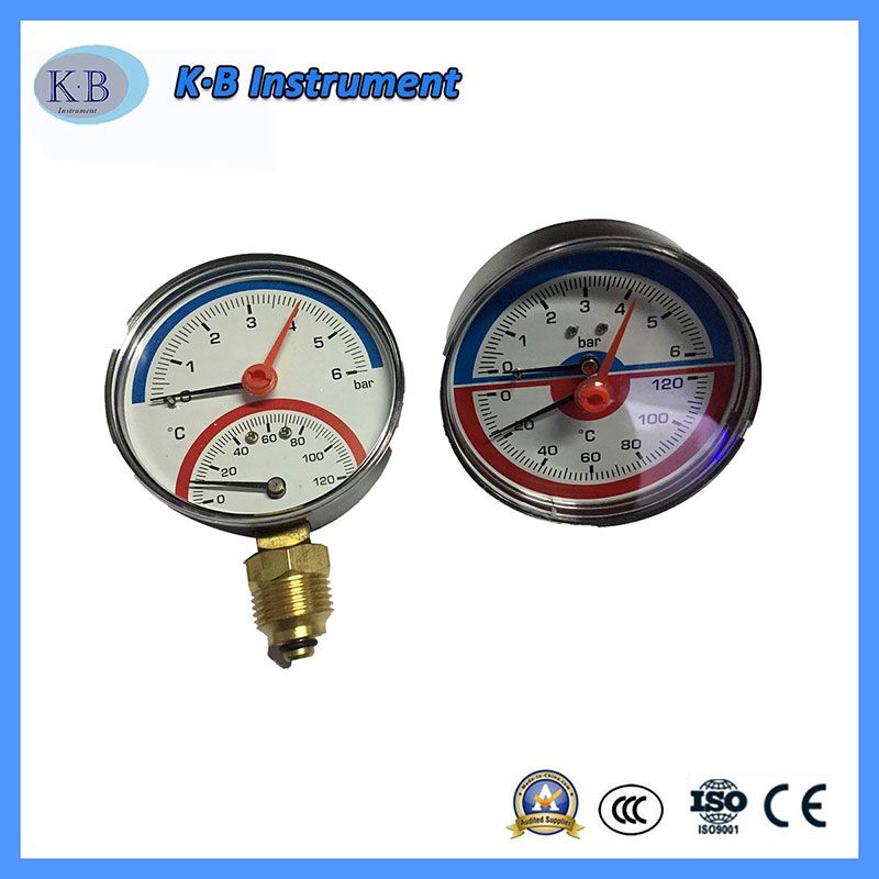 Nhiệt độ, thước đo áp suất cơ khí và thước đo nhiệt độ